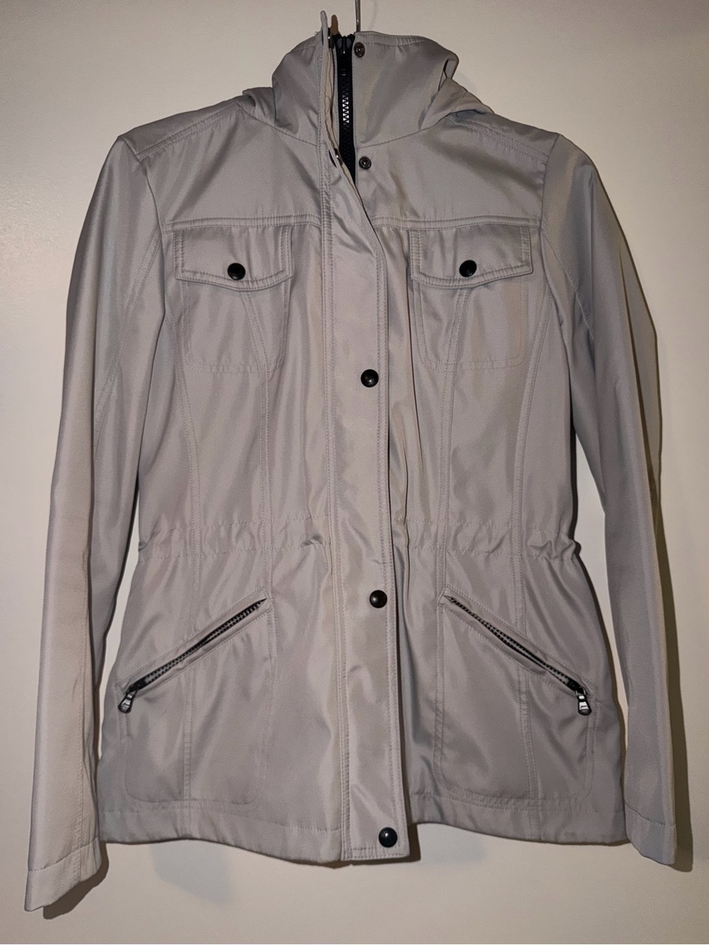 Women’s Guess Grey Rain Jacket